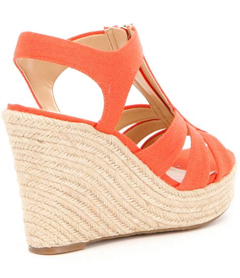 michael kors berkley wedge sandals